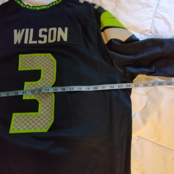 NFL Nike Seahawks on field Wilson jersey. Size XL - Picture 5 of 7